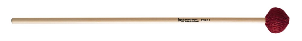 Innovative Percussion RS251 - Medium Vibraphone / Marimba Mallets - Wine Cord -