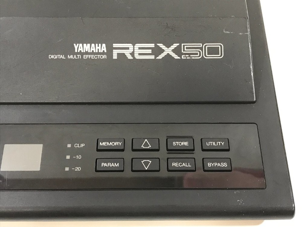 YAMAHA REX50 Guitar Digital Multi Effector Revers