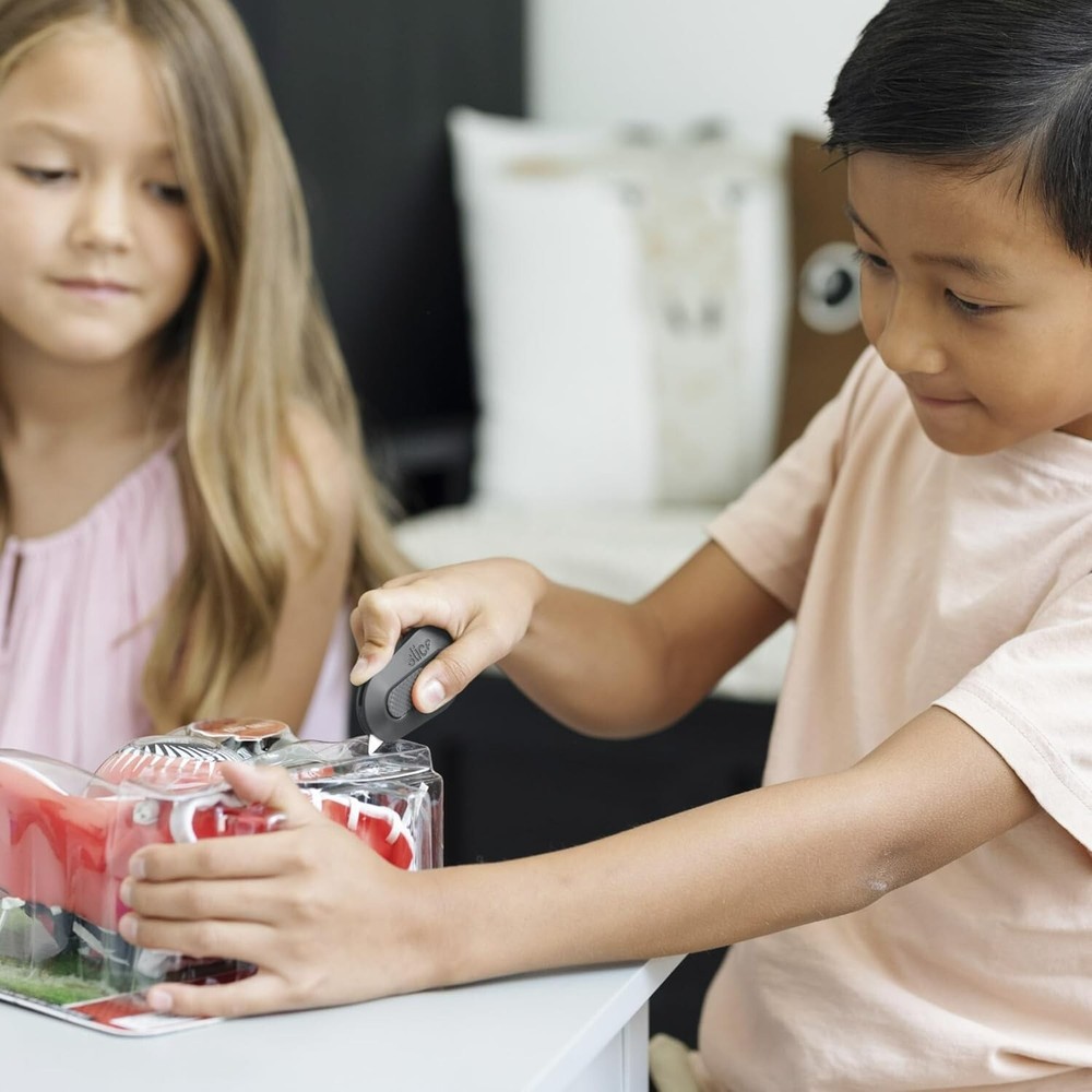 "Slice Mini Box Cutter | Manual 1 Pack, Millennial Gray, Retract "