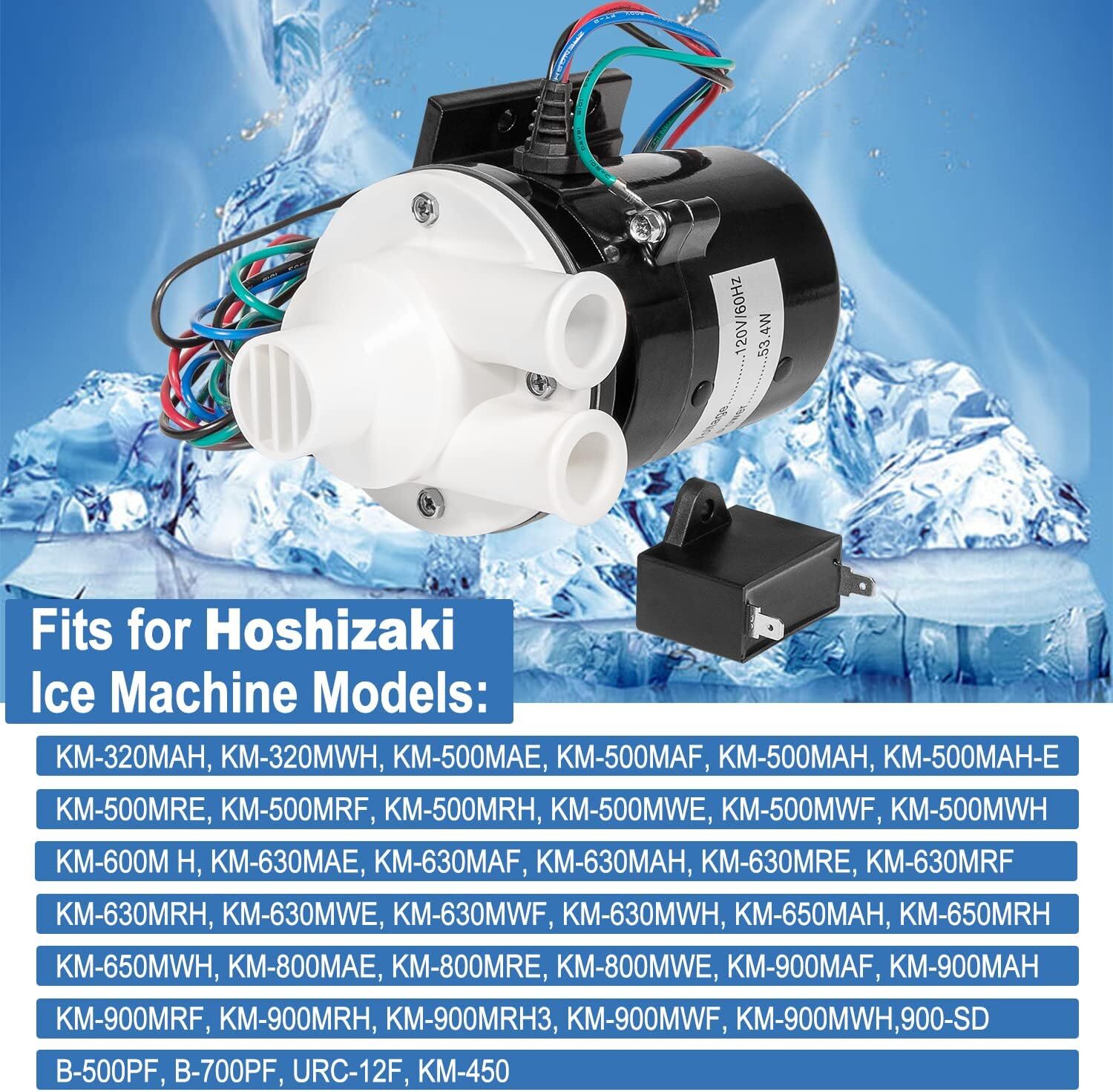 For Hoshizaki Ice Machine KM-450 KM-900 APTA92P10WD1 Water Pump Motor Assembly