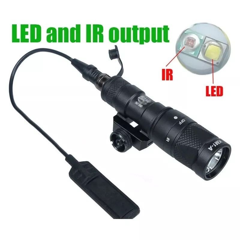 IR Infrared M300V Light LED White Light Hunting Light & IR Output fit for M300V