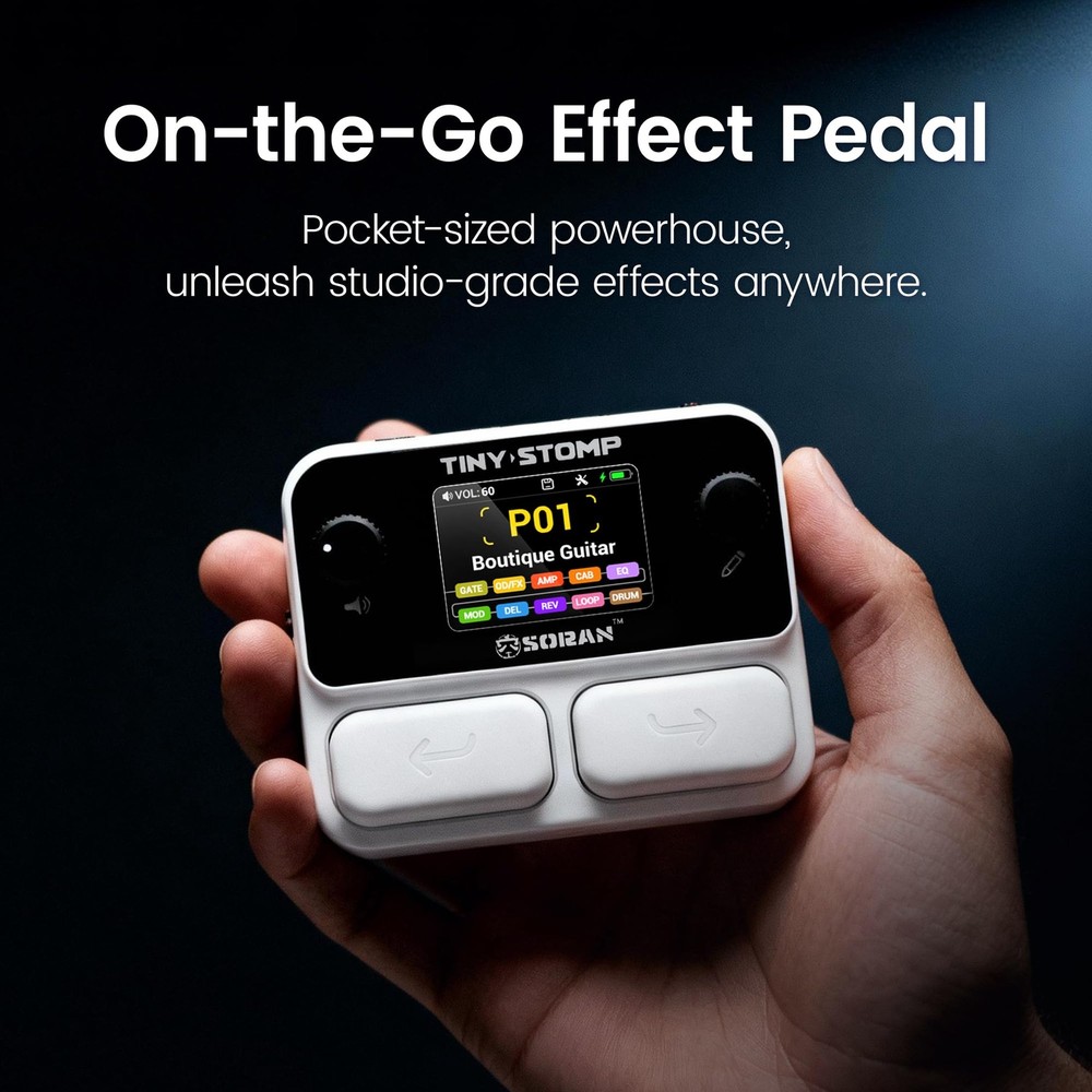 SORAN JME-03A Multi Effects Pedal 125 Effects