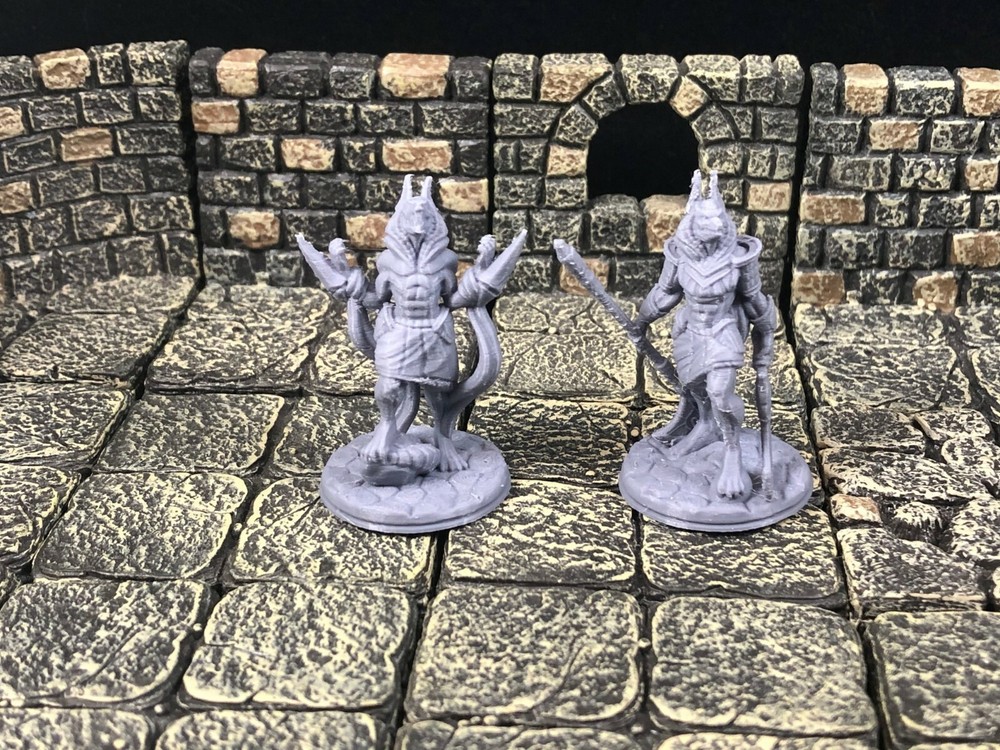 Anubis Warriors - 28mm scale D&D Miniature