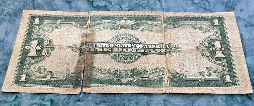 1923 $1 Silver Certificate Large Note Blue Seal