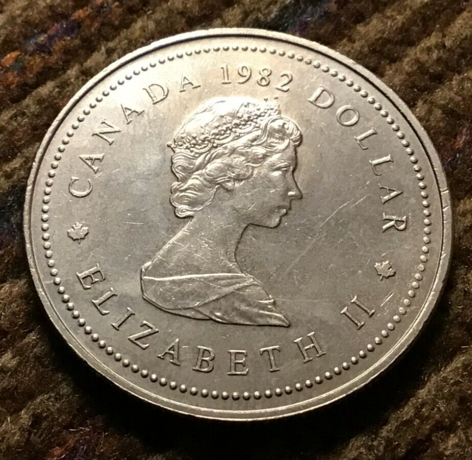 1867-1982 CANADA Constitution DOLLAR high grade!
