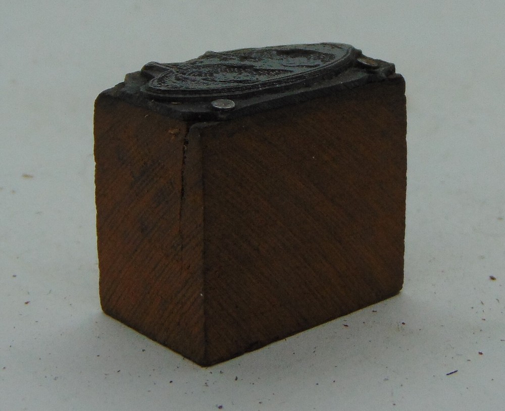 Printing Letterpress Printer Block 2 Cooked Chickens??