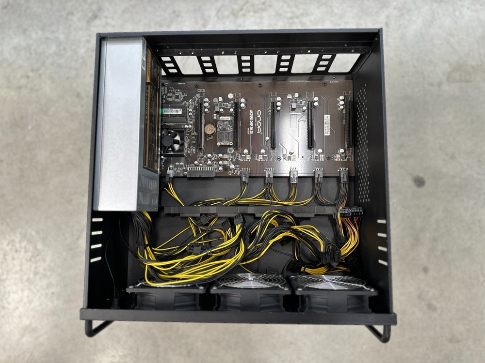 5-GPU Server Mining Chassis 2200W PSU w CPU, RAM, SSD - Not AI compatible