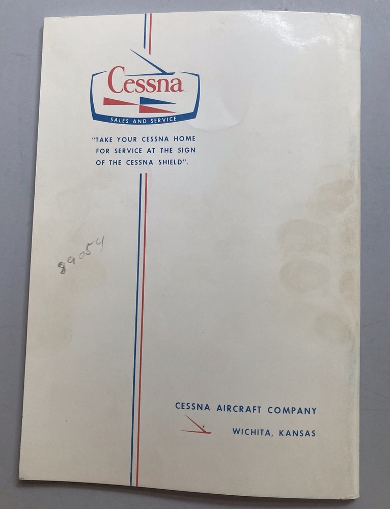 Cessna Owner's Manual 150 1969