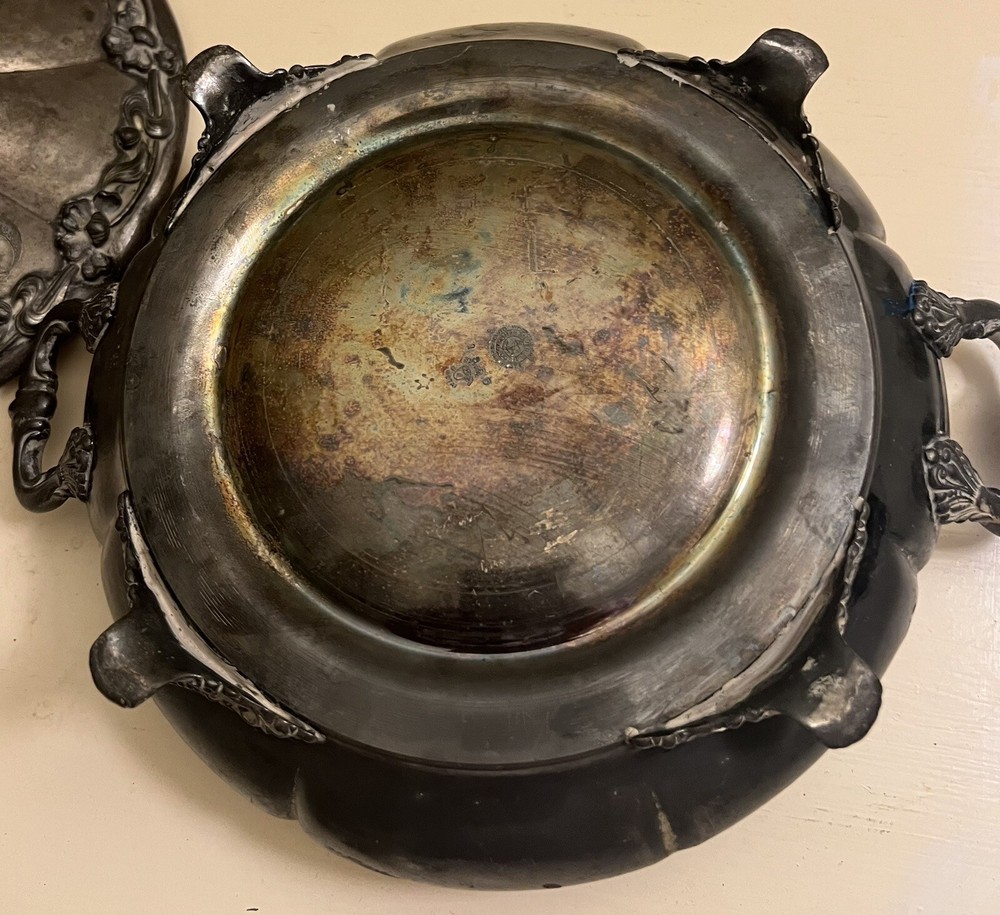 Silver Plated Covered Dish