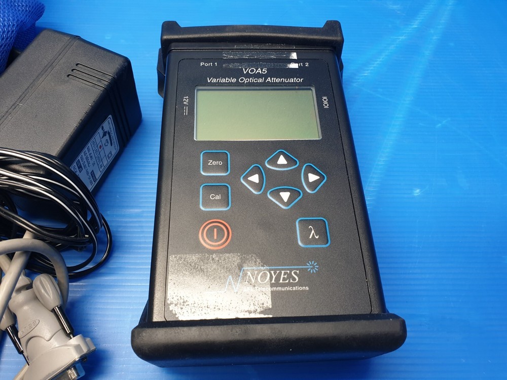 NOYES VOA5 SM SC Variable Optical Attenuator Used