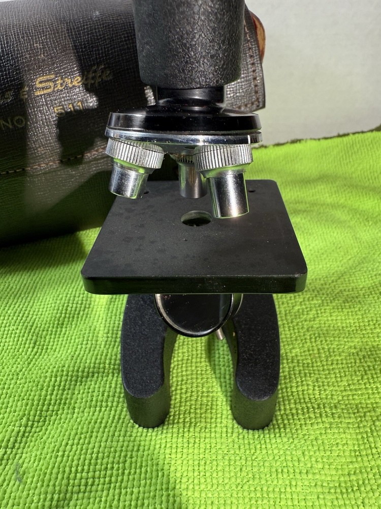 Sans & Streiffe Microscope No511 Vintage Tested