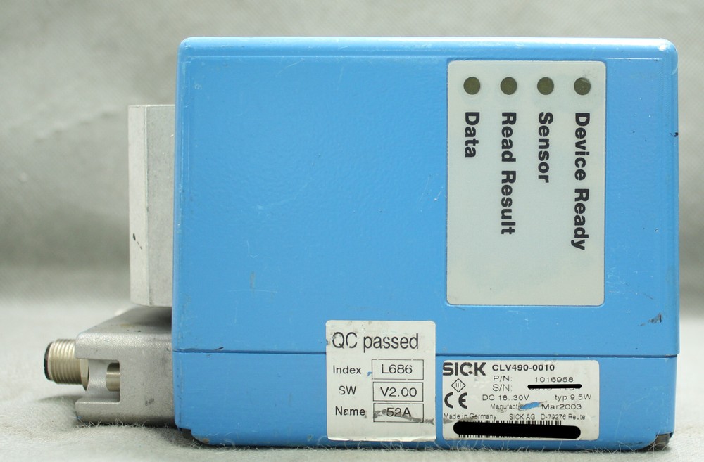 SICK CLV490-0010 1016958 Optic Bar Code Scanner CLV-490