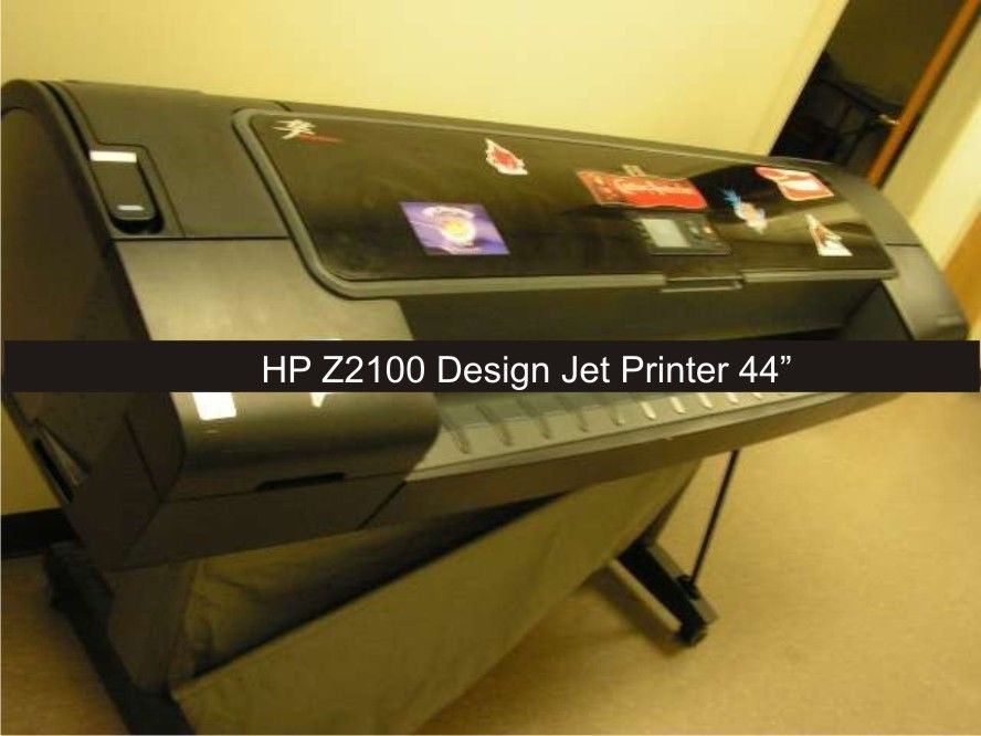 HP Z2100 Printer 44" Large Format Color Printer with Stand