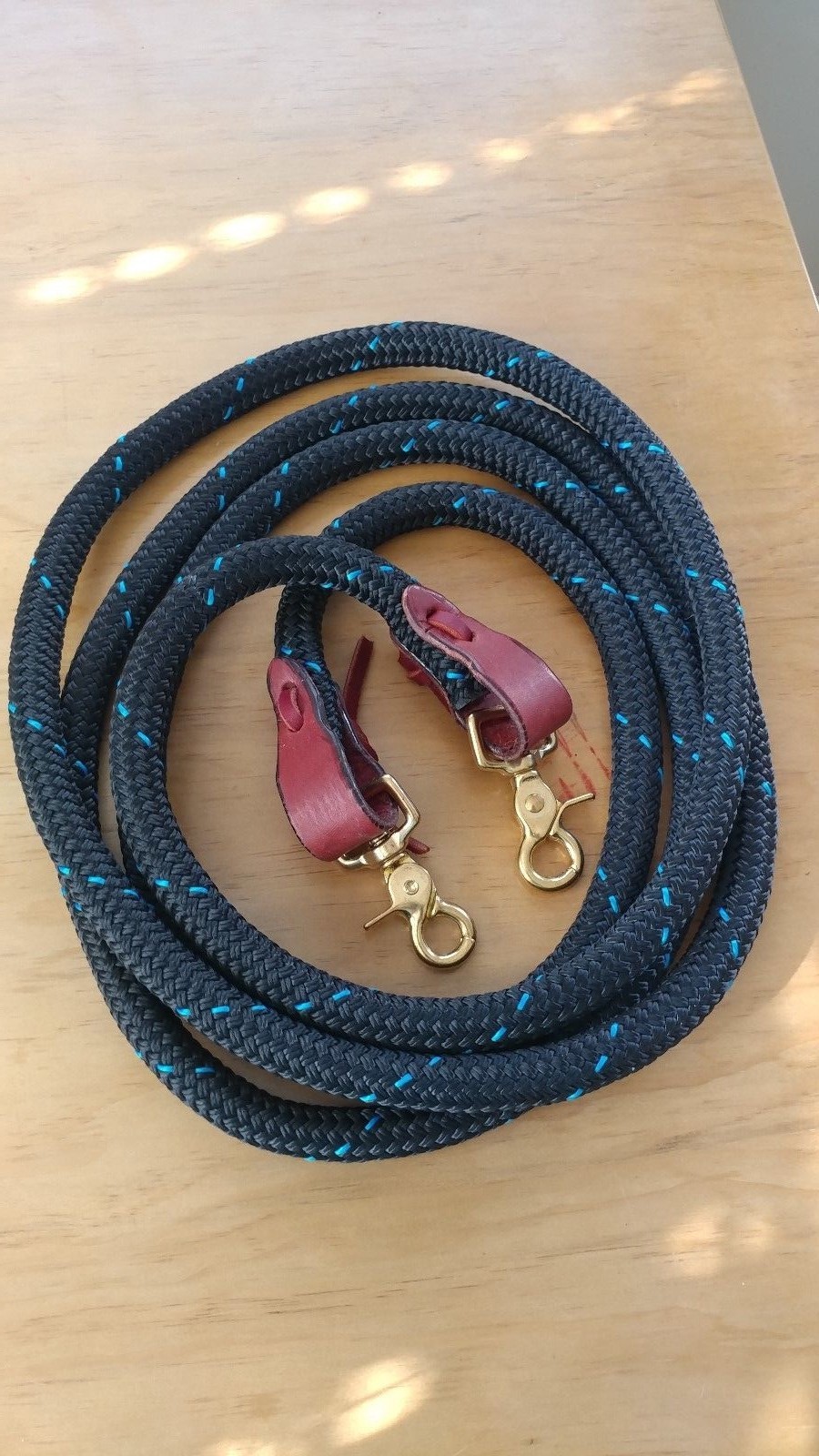 10' BARREL/ROPING SPORT LOOP YACHT ROPE REINS, MANY COLORS AVAILABLE!