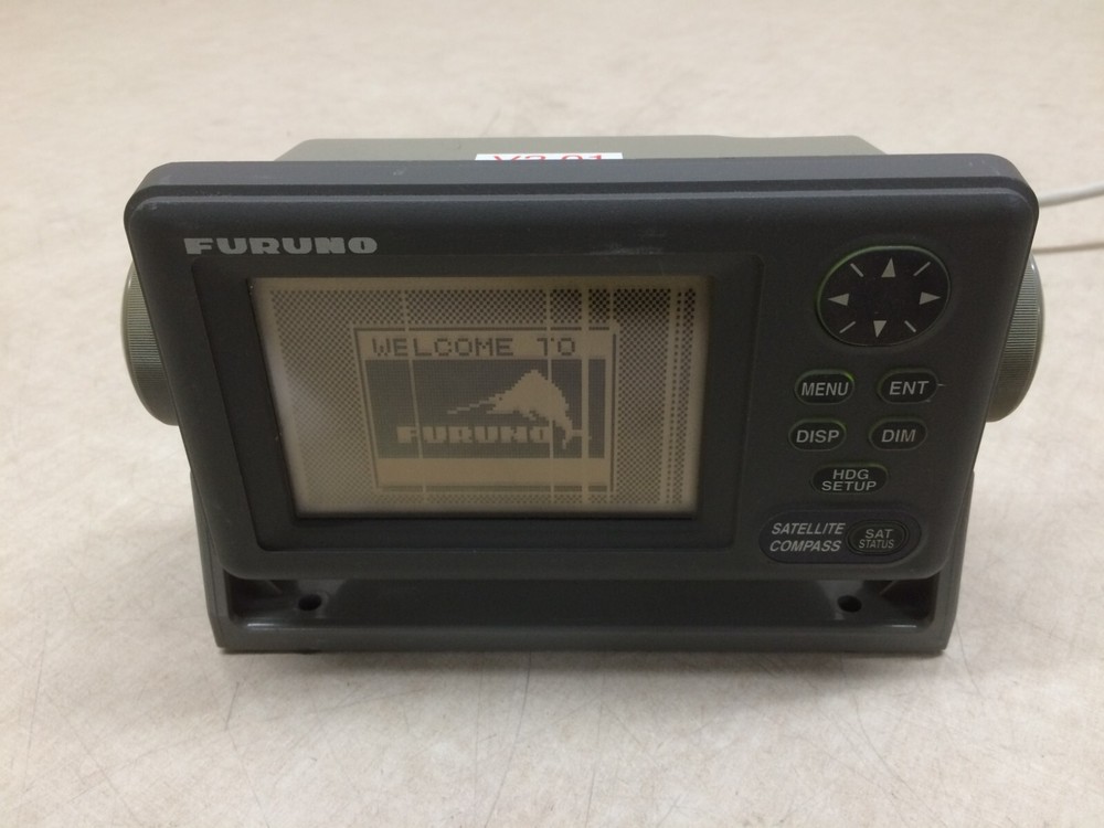 Furuno SC-502 Satellite Compass Display Head V2.01 GPS Screen Button Mount