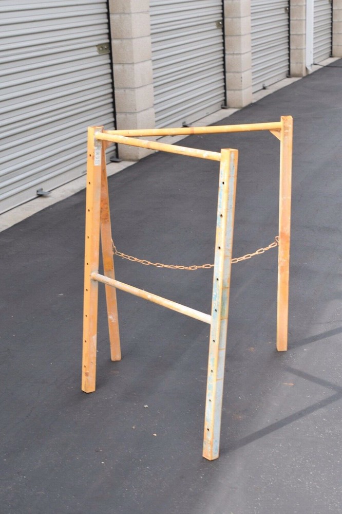 PERRY Scaffolding 2pc Set Guardrail End Frame solid mid-rail GRE-2S & GRE-2C