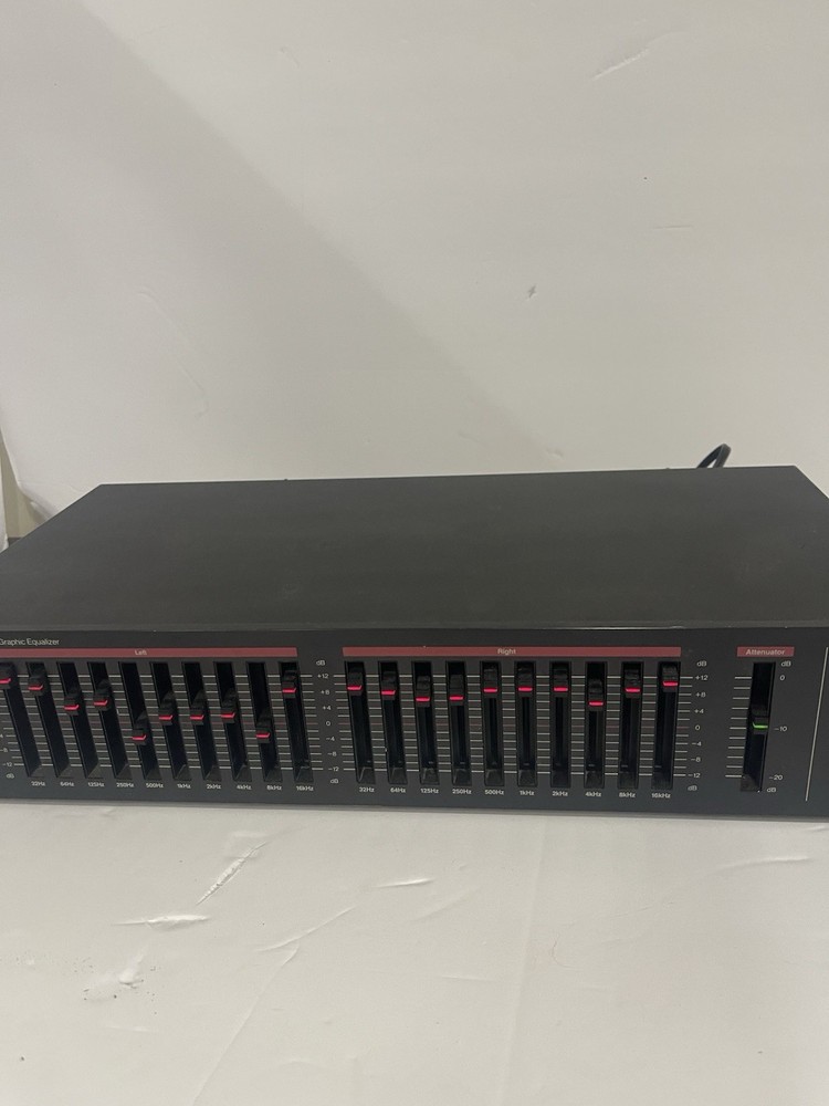 VTG MCS Series 3040 Stereo Graphic Equilizer Working