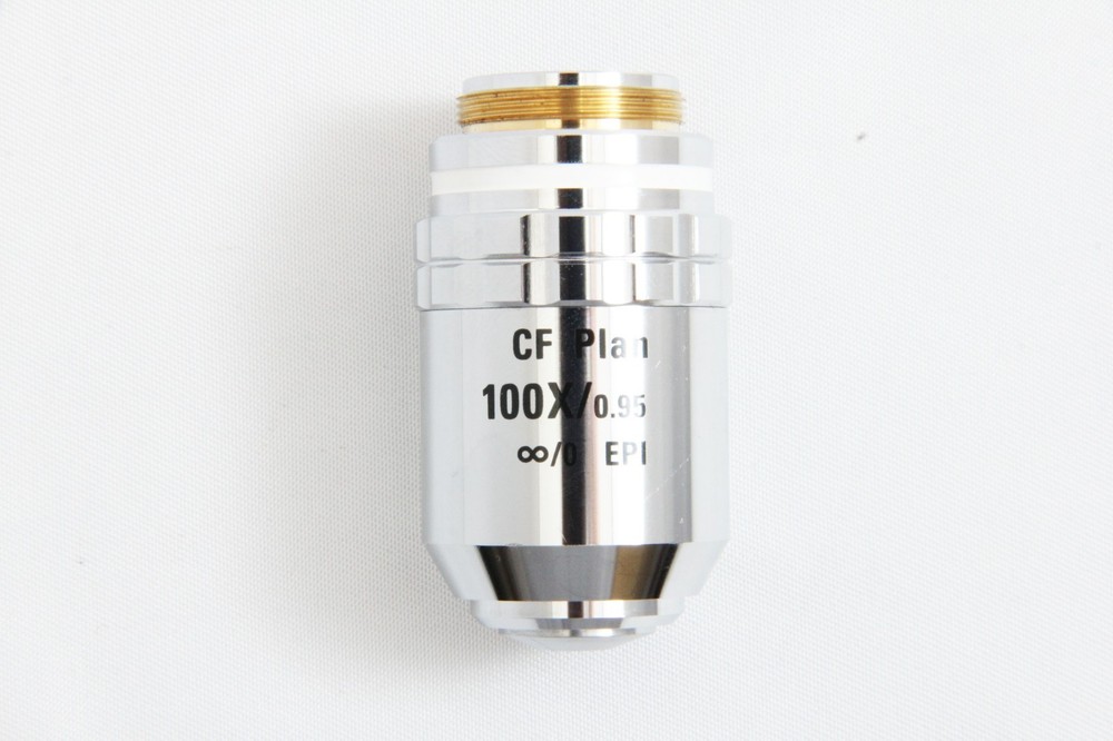 Nikon CF Plan 100x / 0.95 ∞/0 EPI WD 0.3 Microscope Objective #5718