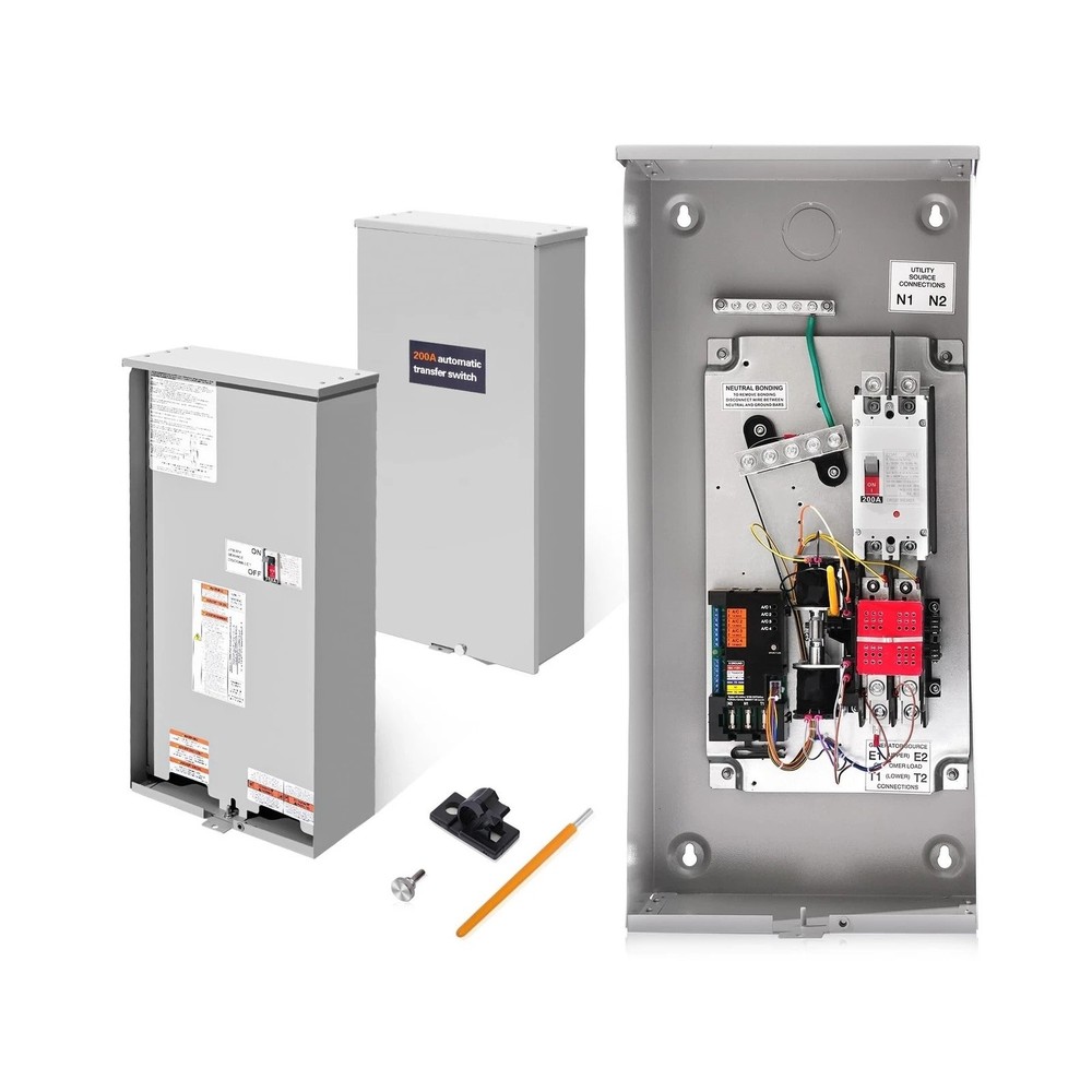 200 Amp Single Phase Generator Automatic Transfer Switch for Generac RXSW200A3