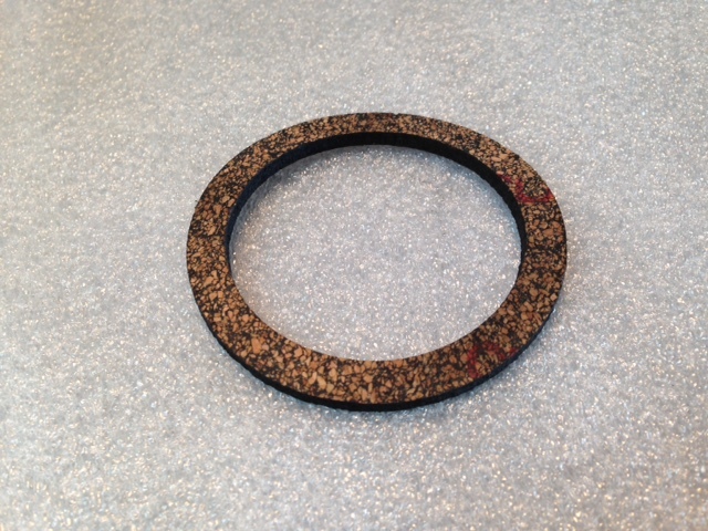 VINTAGE 1 QUART GLASS OIL BOTTLE SPOUT SEAL / GASKET ONLY - THE MASTER -