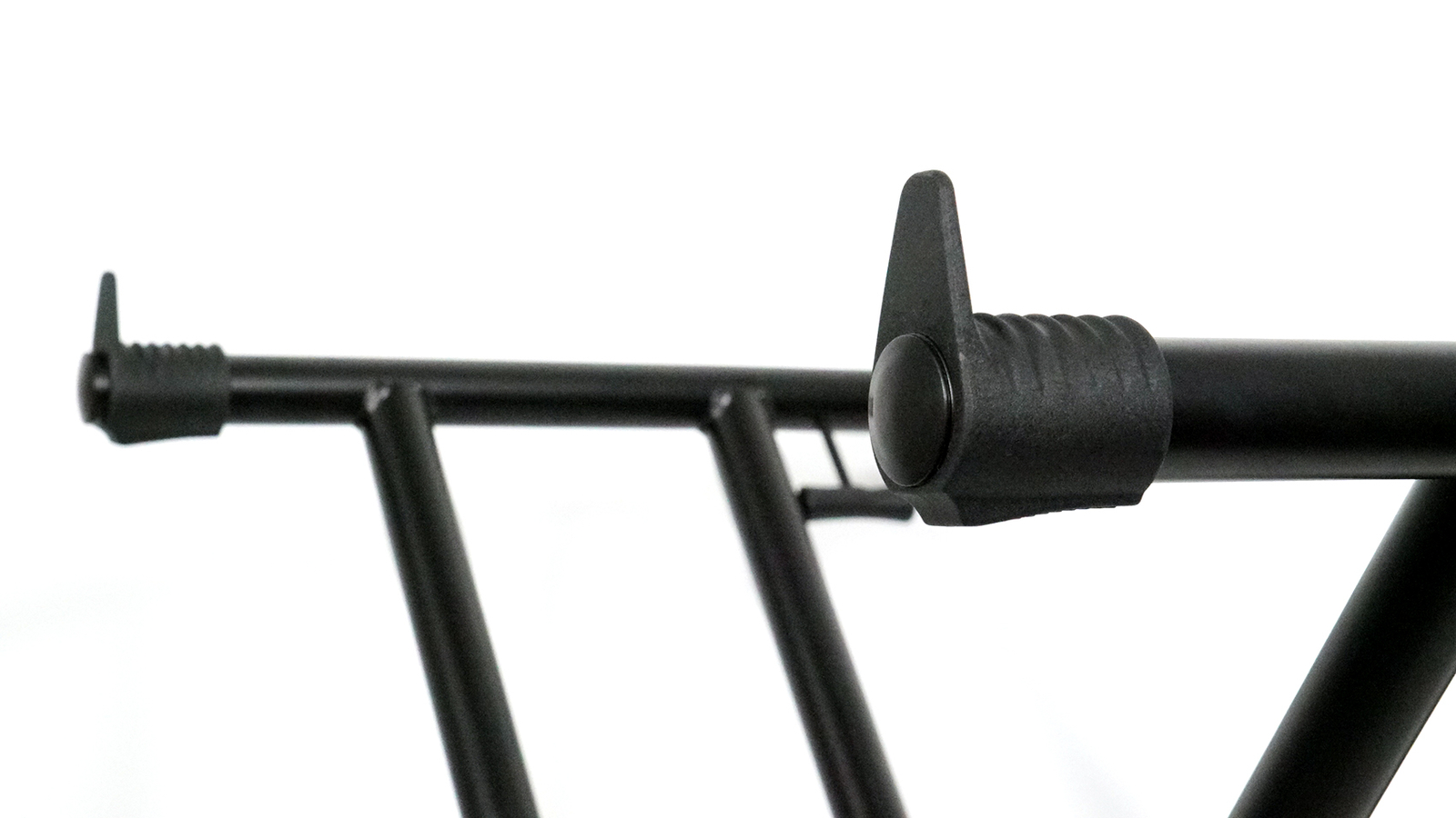 Rockville RKS30X Double X Braced DJ Controller Stand+Push Button Lock Mechanism