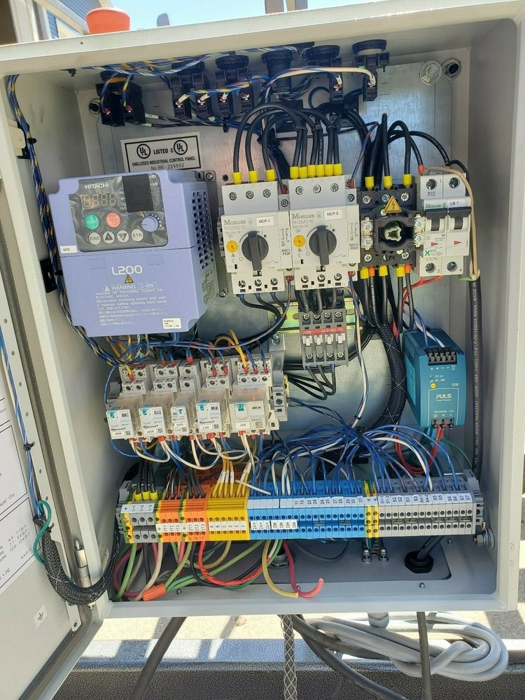 JL Custom Encore plow conveyor Control Panel