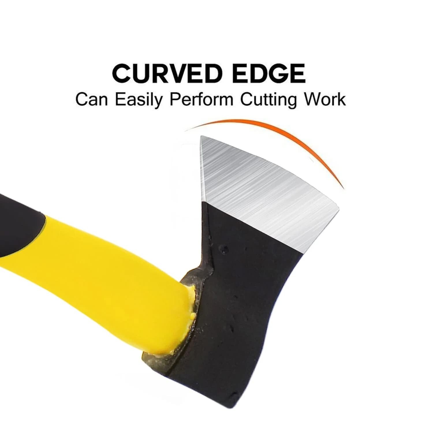 Multi-Functional HATCHET 14" Heavy Duty Fiberglass Survival Hiking Camping Axe