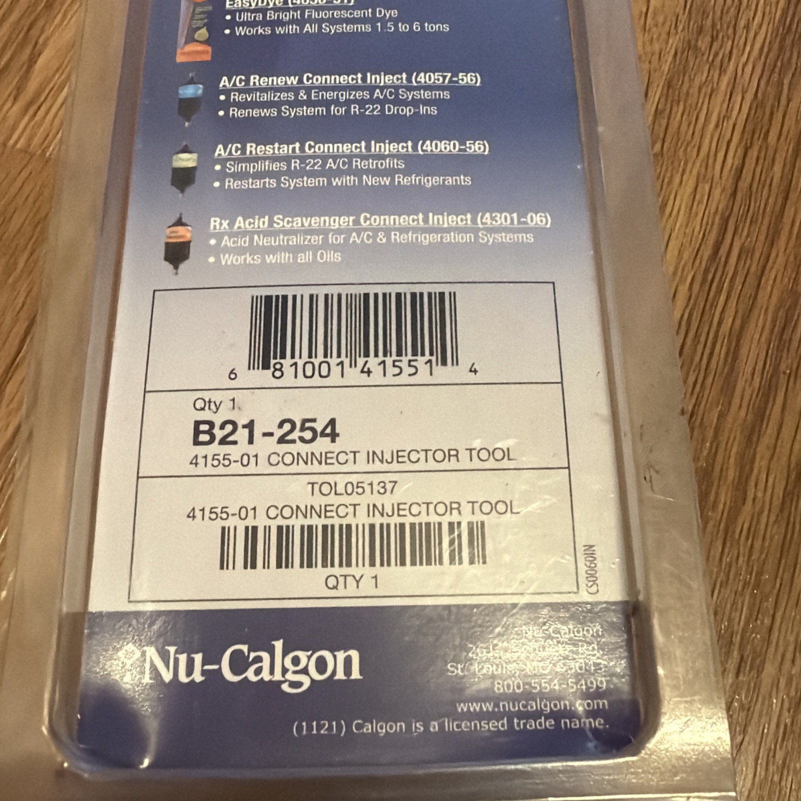 Nu Calgon Connect Injector Tool OEM 4155-01