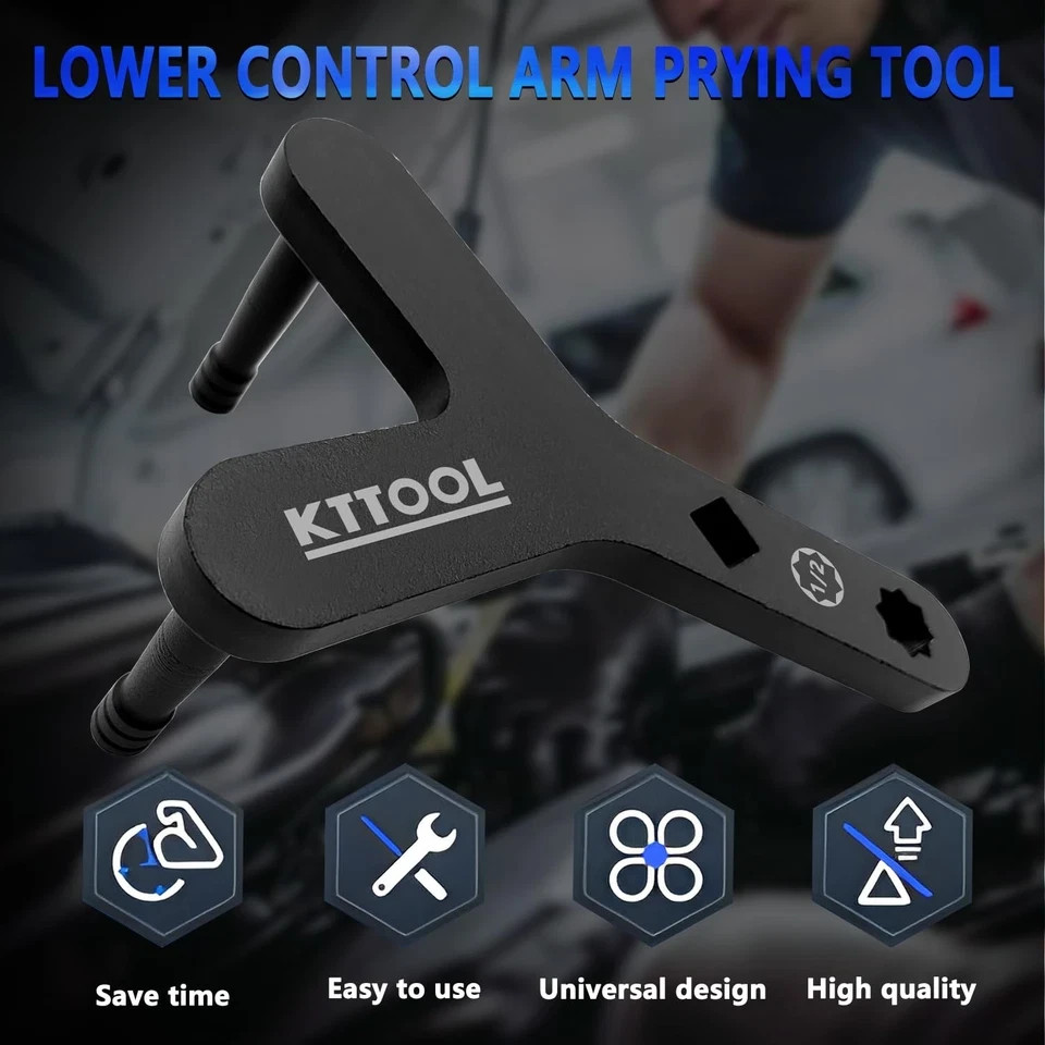 Lower Control Arm Prying Tool | Suspension Bushing Removal Tool | 1/2" Driv