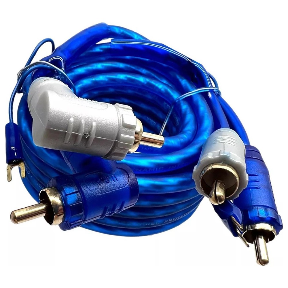 XScorpion 18-Foot Right Angle Triple Shielded RCA Cable with Remote Wire