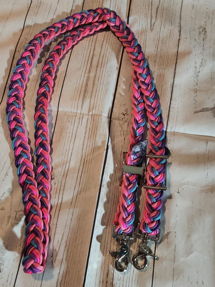 Paracord Barrel Rein