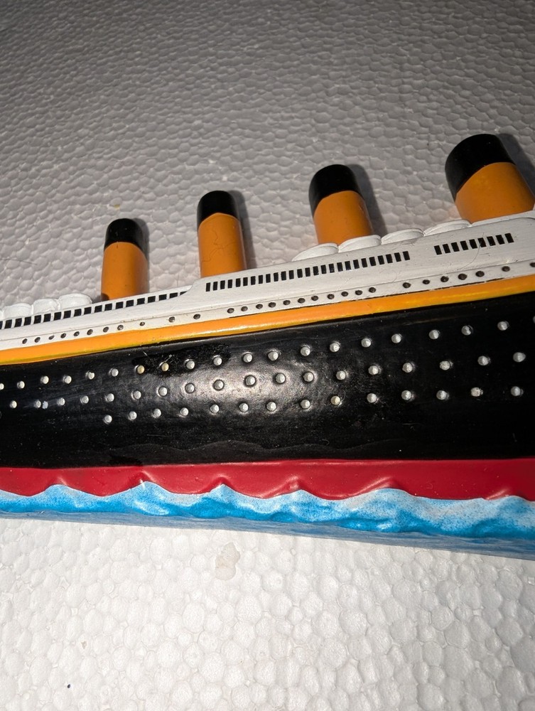 Titanic 3D Ship With Authentic Coal