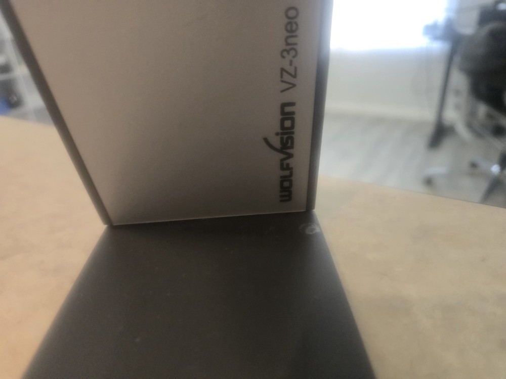 WolfVision VZ-3 HDMI Visualizer Camera test working no power supply