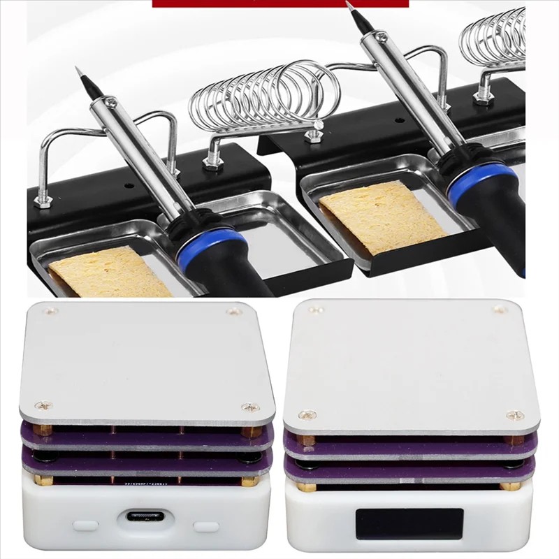 Mini Digital Heating Plate 65W PD Soldering Adjustable Constant Temperature Tool