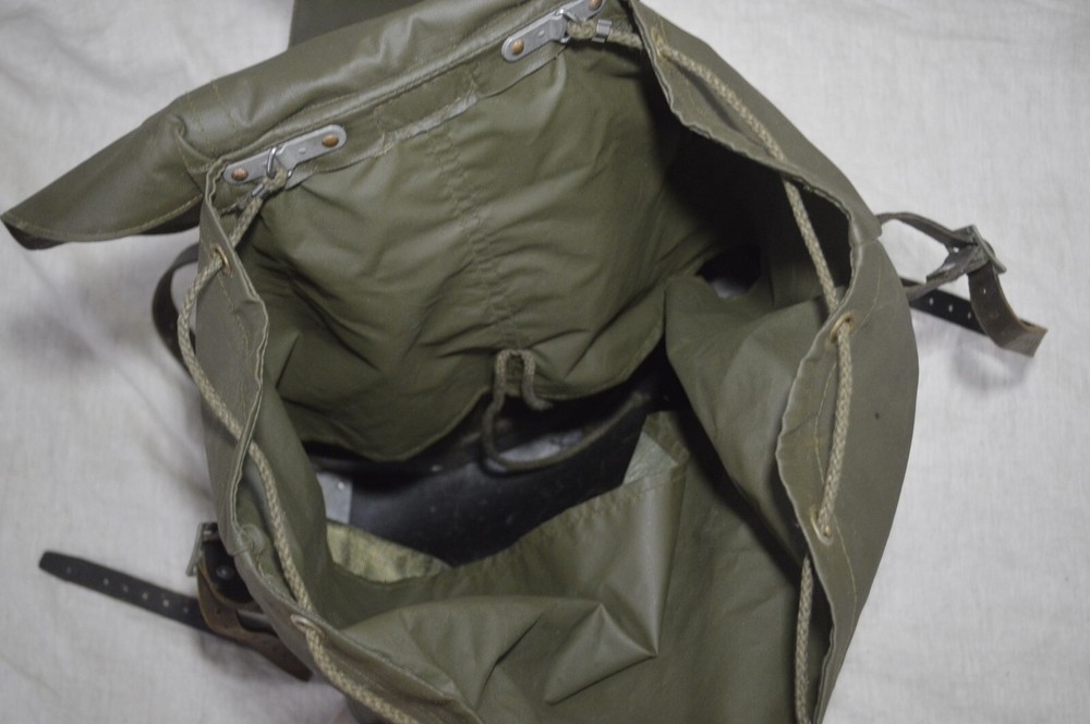 Swiss Military Surplus Rubberized Waterproof  Rucksack/Backpack