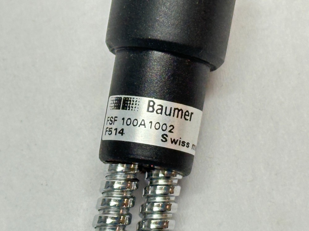 Baumer FSF 100A1002 Fiber Optic Through Beam Sensor F514
