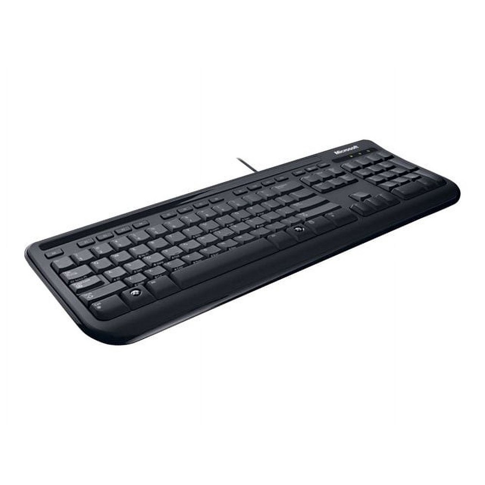 Microsoft Wired Desktop 400 USB Keyboard and Mouse Set - Black - SPANISH