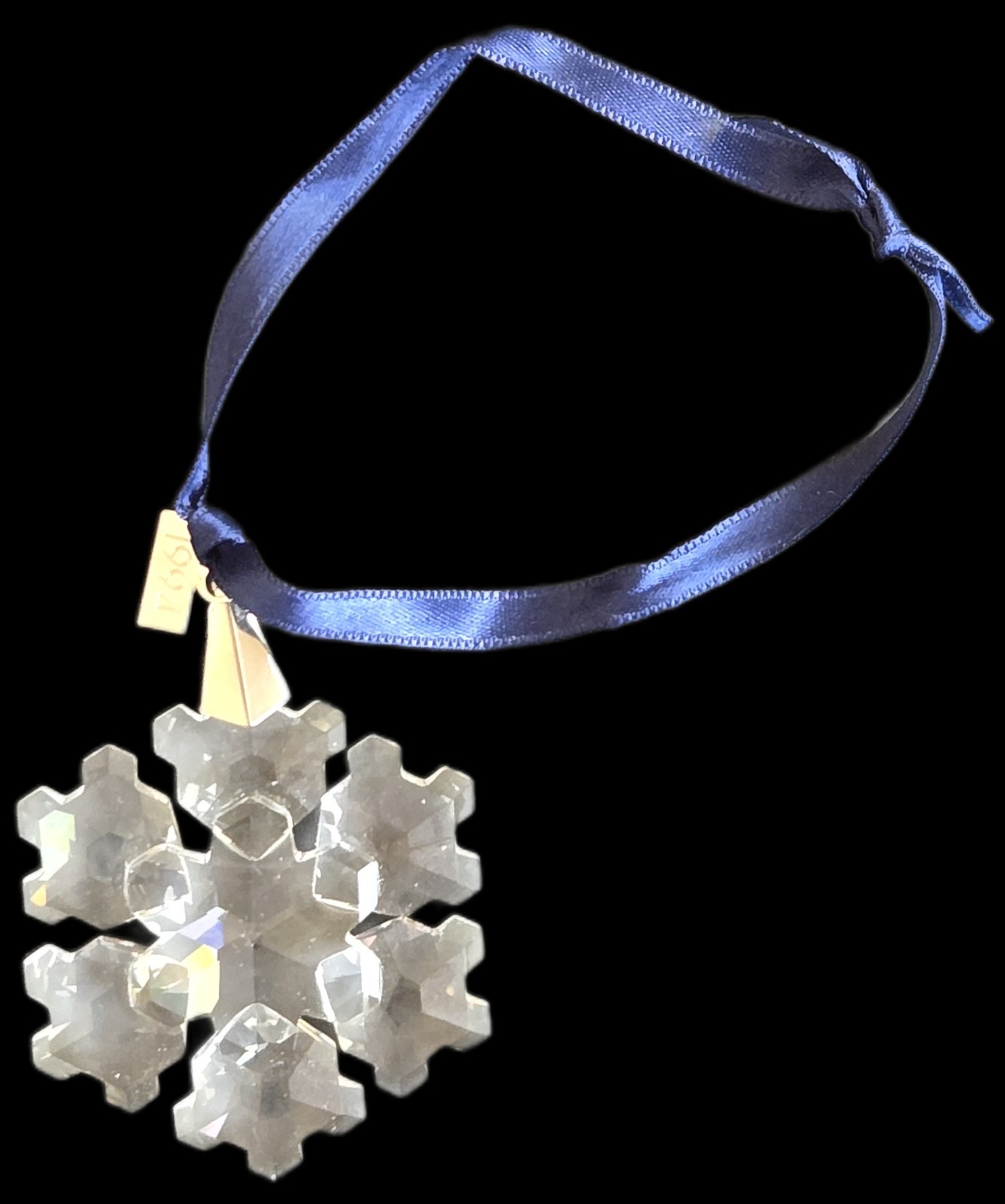 1994 Authentic Austrian Swarovski Christmas Annual Snowflake Ornament!