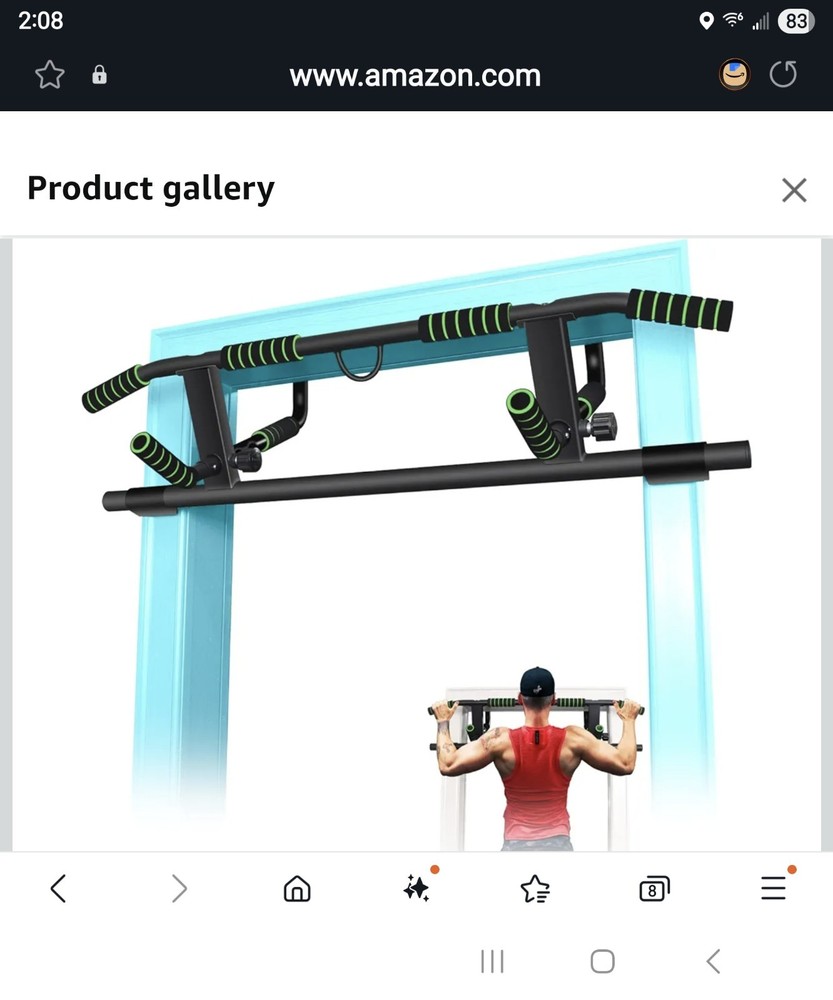 Multi-Functional Doorway Pull-Up Bar - Perfect for Various Exercises & Training