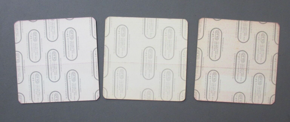 Bruce Springsteen backstage pass satin stickers THREE printed by OTTO !