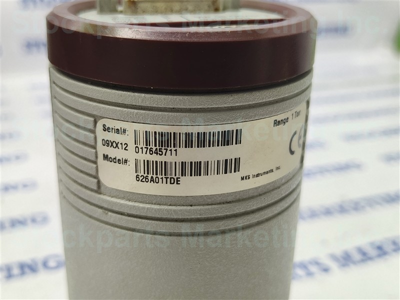 MKS Instruments 626A01TDE Range 1 Torr Baratron Capacitance Manometer
