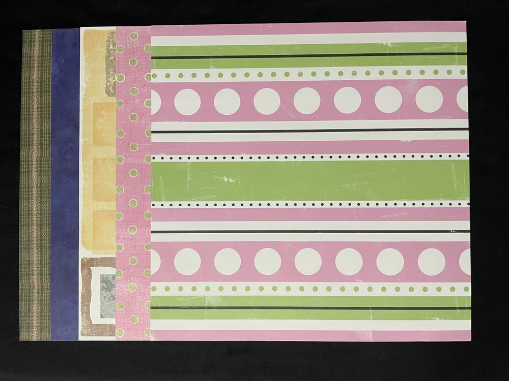 CAROLEE'S CREATIONS ASSORTED SINGLE-SIDED PAPERS