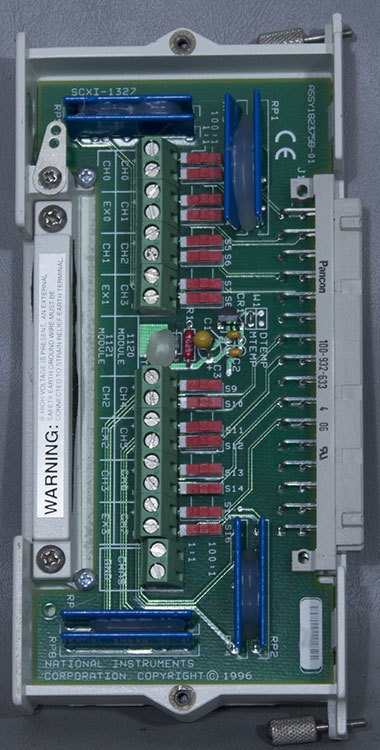 National Instruments SCXI-1327 High-Voltage Attenuator Terminal Block