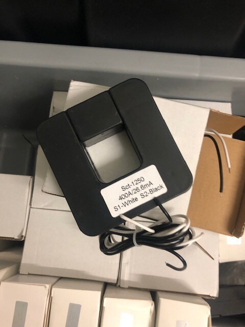 NEW Split-Core Current Transformer CT for EKM power meter SCT-1250 400A/26.6mA