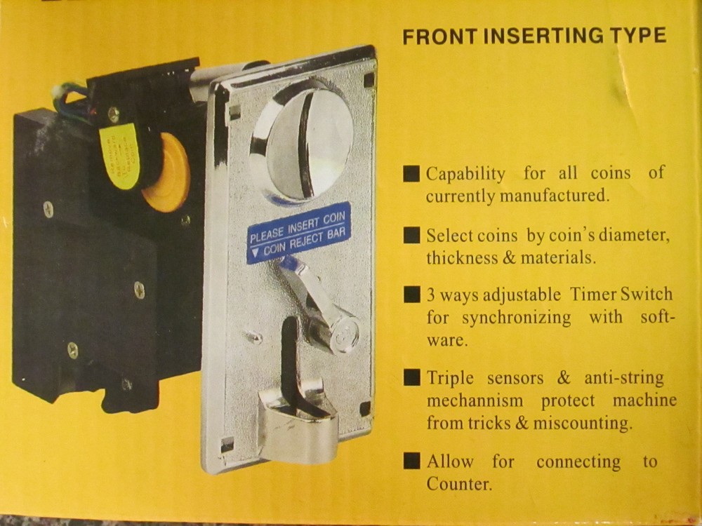 Electronic Roll Down Coin Acceptor Arcade Game Multicade Ticket Redemption