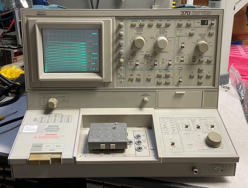 Tektronix Sony 370 Programmable Curve Tracer