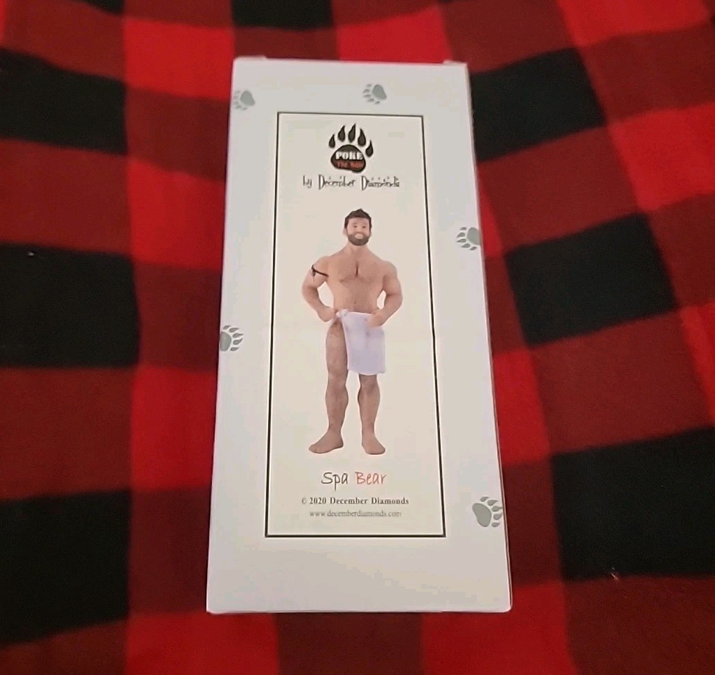 2020 December Diamonds Poke The Bear Spa Bear Christmas Ornament 55-55312