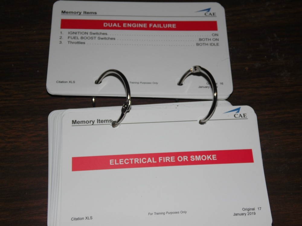 CAE Citation XLS Flash Cards