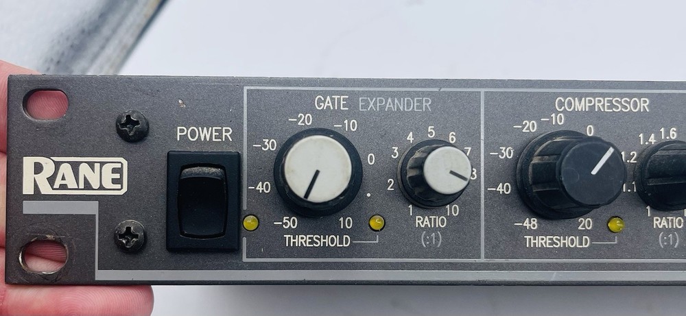 Rane DC-24 Rack Dynamic Controller Compressor Limiter,Expander Gate Untested