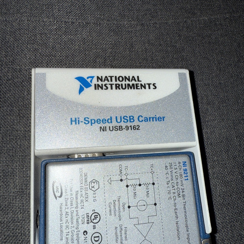 National Instruments USB-9211 Temperature Input Module WITH USB-9162